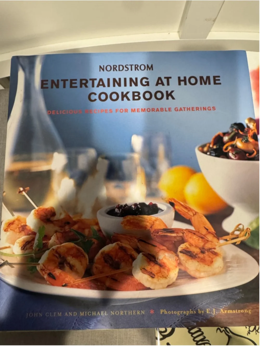 Nordstrom Entertaining at Home, Costco Easy Cooking, Pasta & Co 3 Cookbook Set